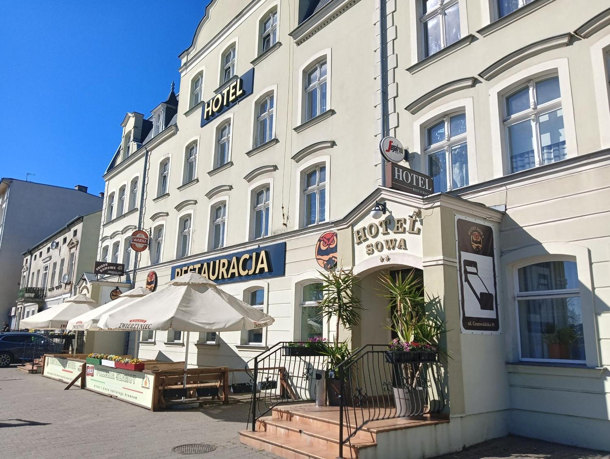Hotel Sowa Елблаг Екстериор снимка